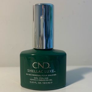 CND Shellac Luxe Gel “Palm Deco” Green